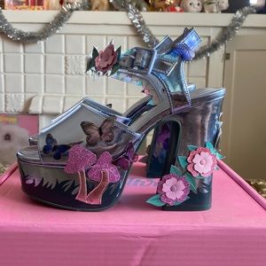Enchanted Forest Platform Heels